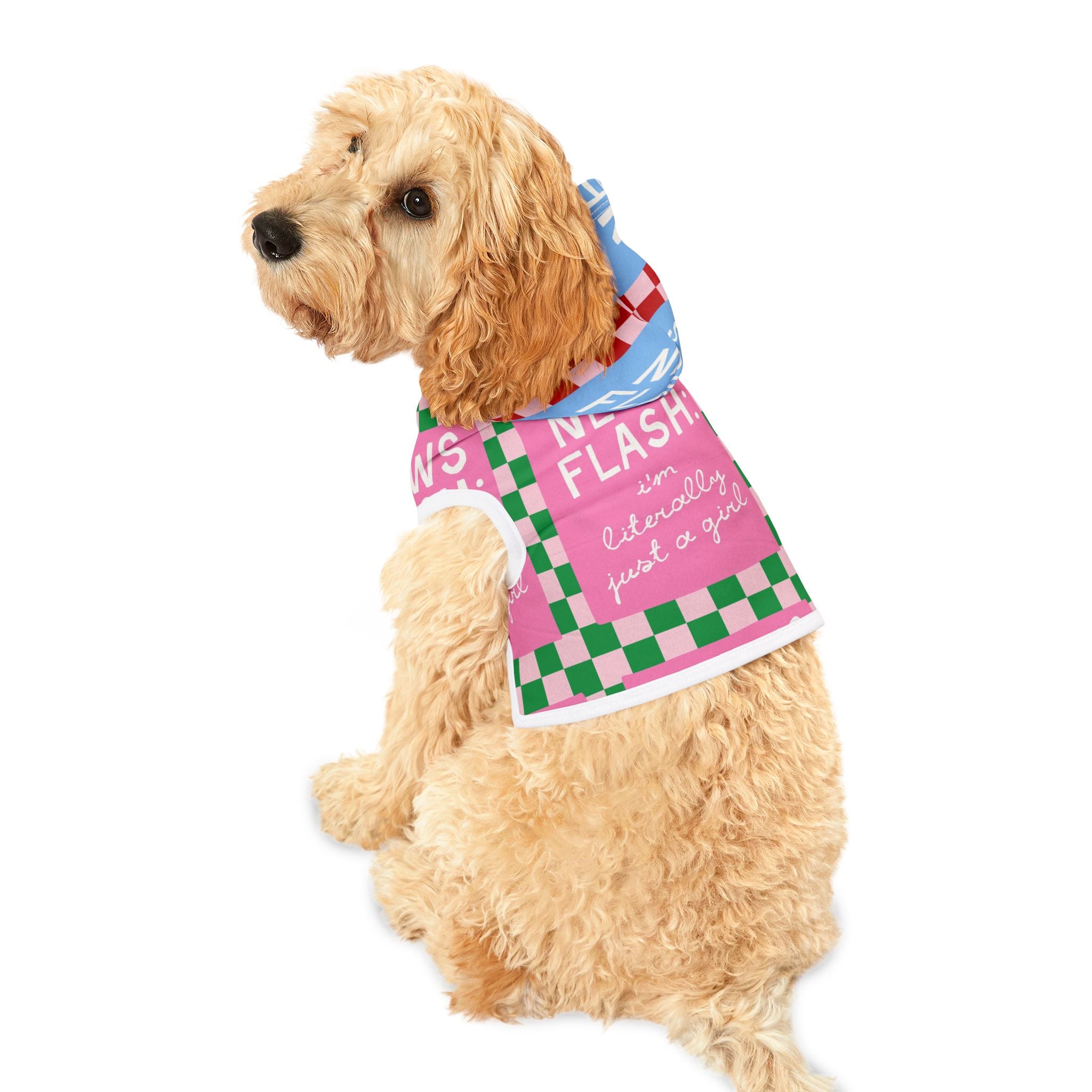 Literally Just A Girl Pet Hoodie (For Dogs And Cats)