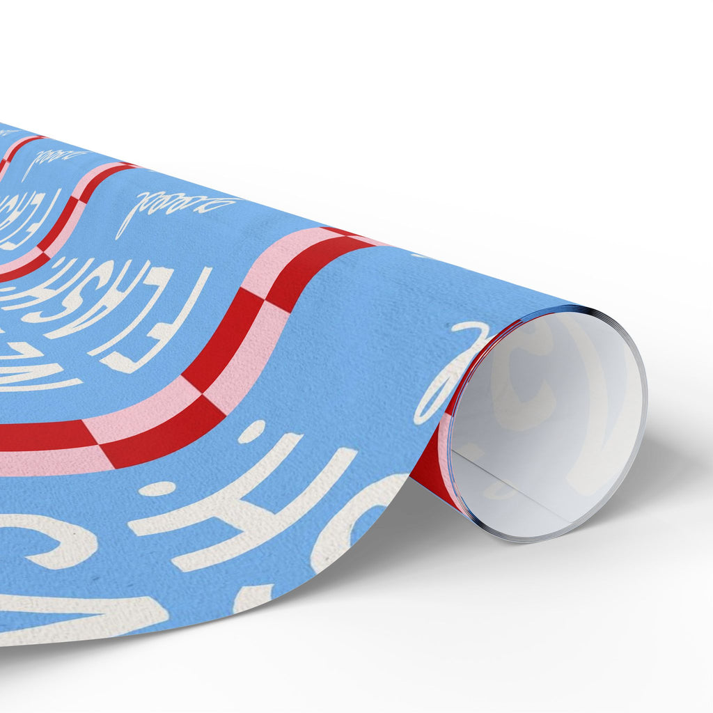 News Flash Wrapping Paper